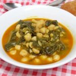 Garbanzos con acelgas