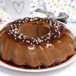 Flan de chocolate y café sin horno