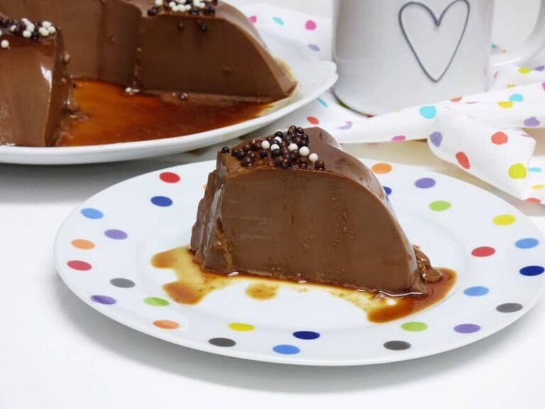 Flan de chocolate y café sin horno Mis cosillas de Cocina