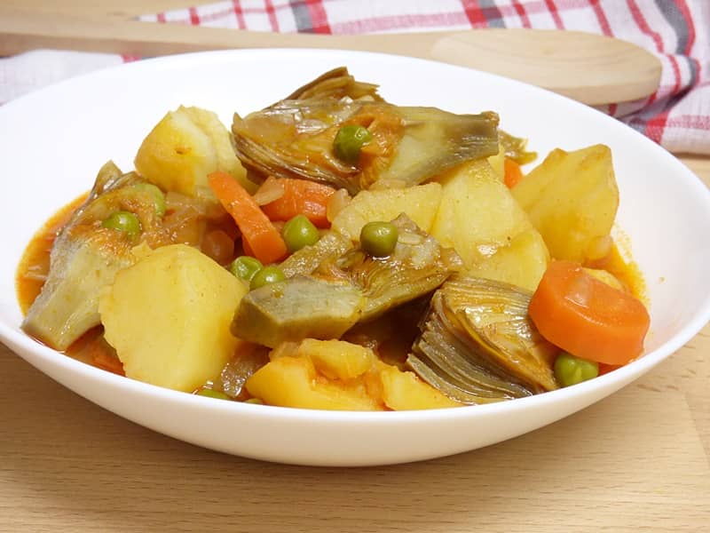 Guiso de verduras fácil y económico - Mis Cosillas de Cocina