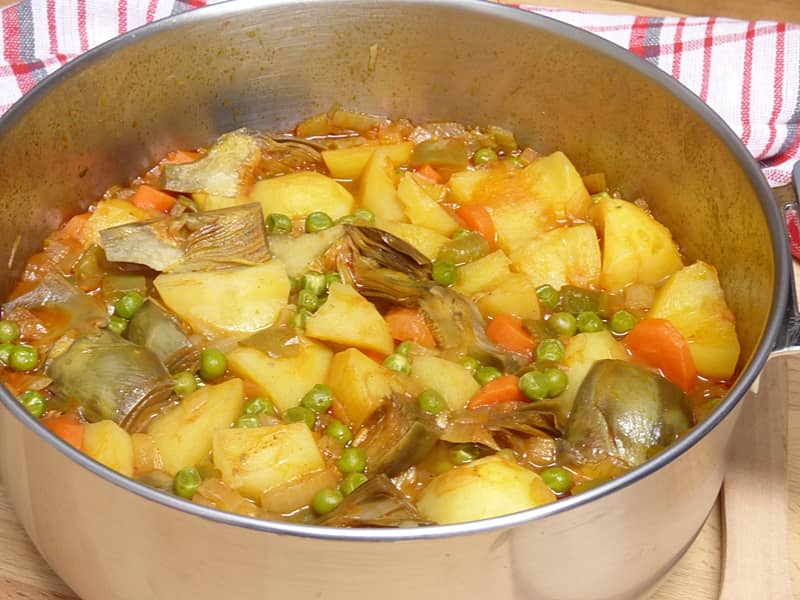 Guiso de verduras