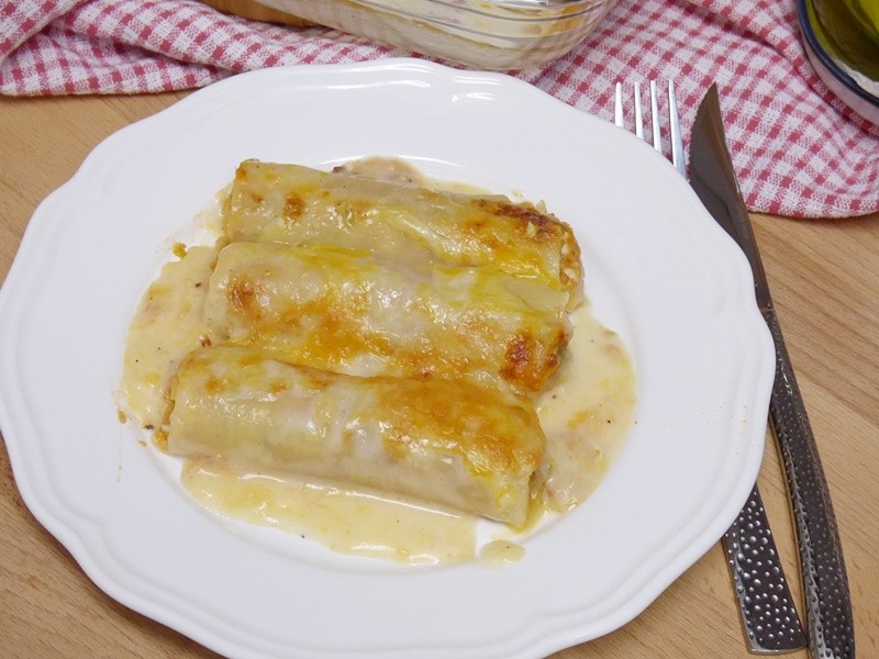 canelones de atun caseros