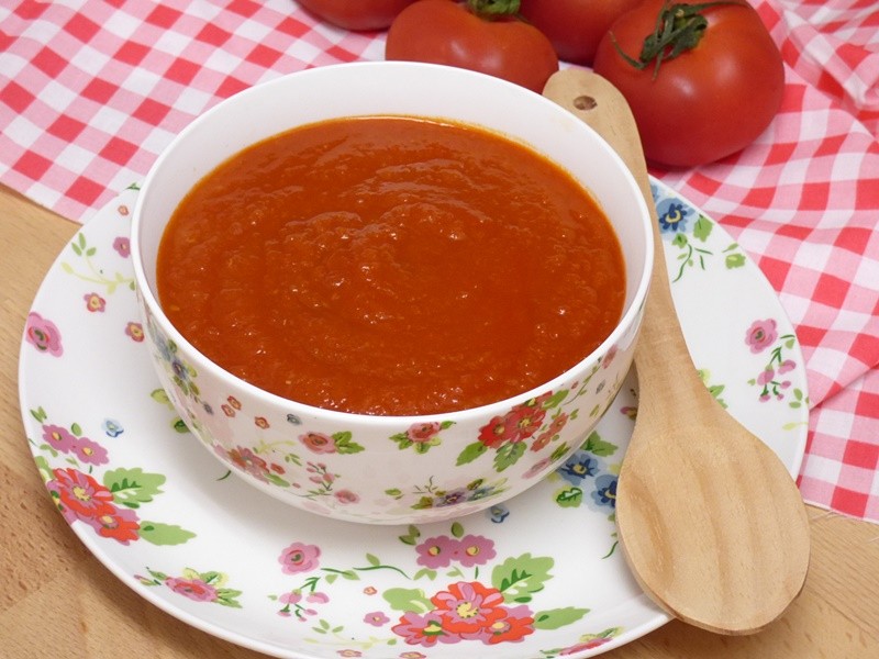 Salsa de tomate casera