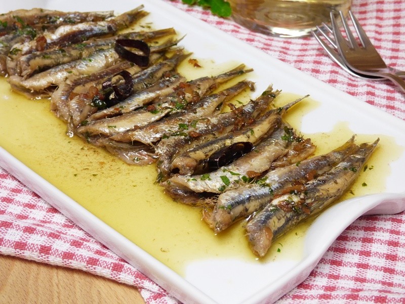 Boquerones a la bilbaína