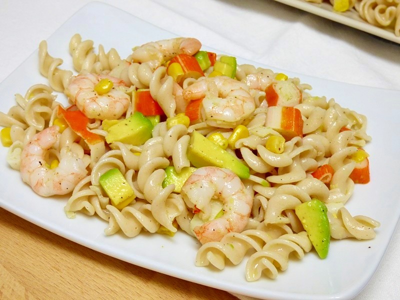Ensalada de pasta de arroz 