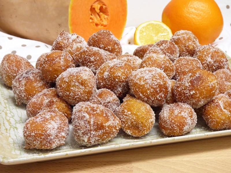 buñuelos de calabaza