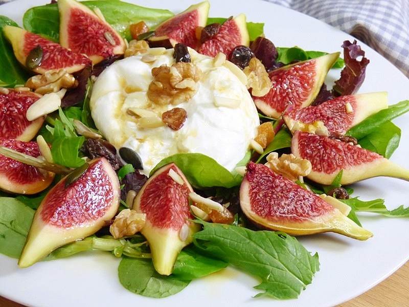 ensalada de burrata