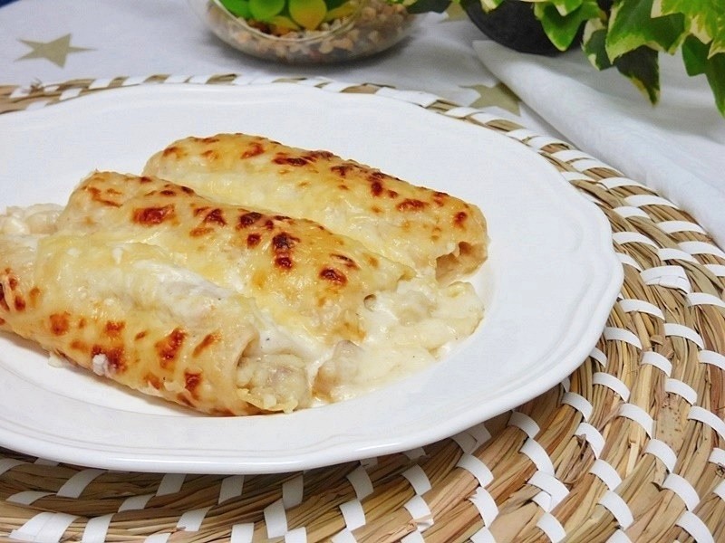 canelones de pescado