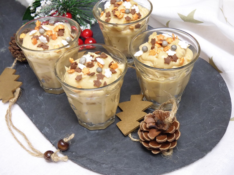 Mousse de turrón