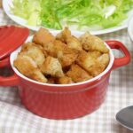Picatostes o Croutons en freidora de aire