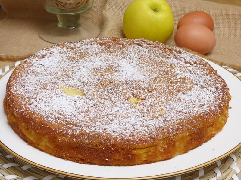 tarta de manzana francesa