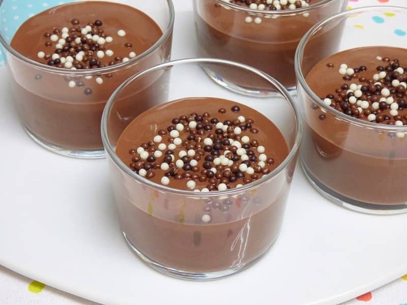 Postre de chocolate fácil y sin gluten