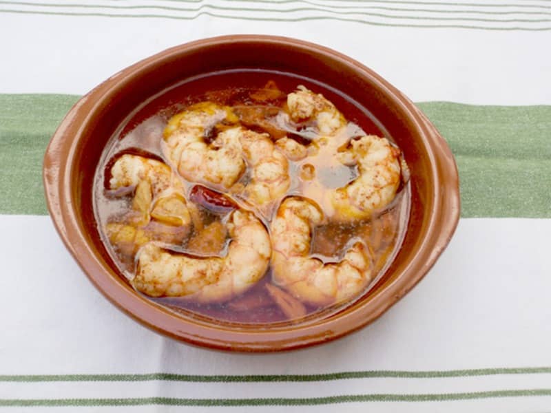 Gambas al pil pil 