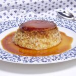 Flan de huevo en freidora de aire