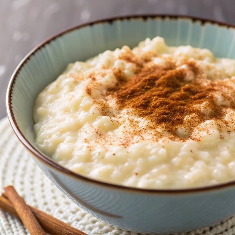 Arroz con leche condensada
