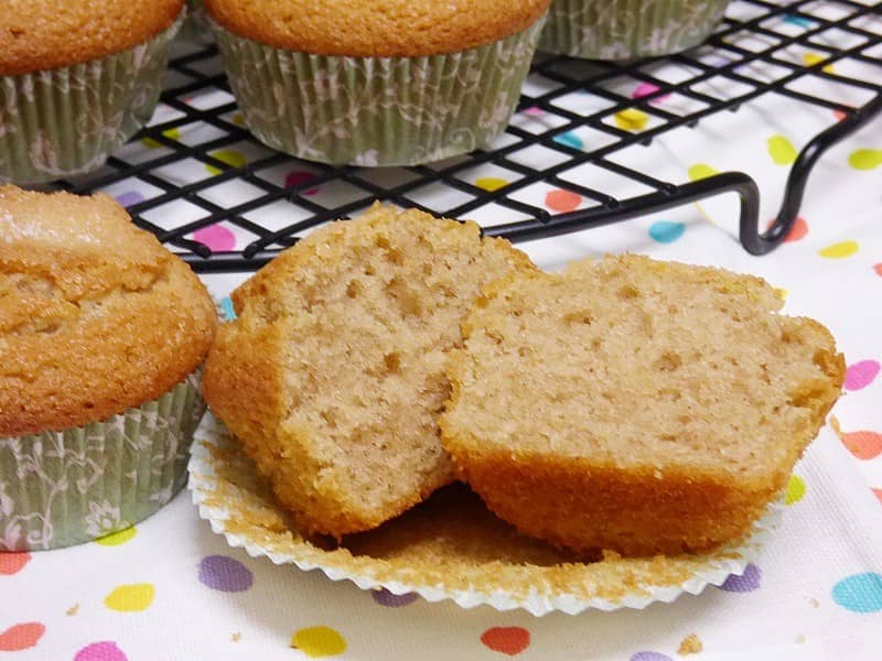 Magdalenas de aceite de oliva